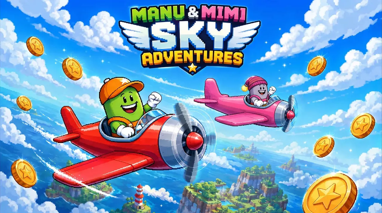 Manu & Mimi Sky Adventures project visual